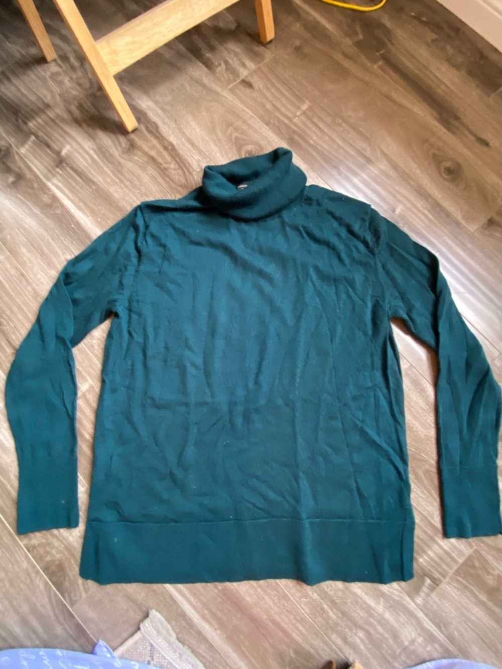 Banana Republic Teal Green Womens Turtleneck Sweater new